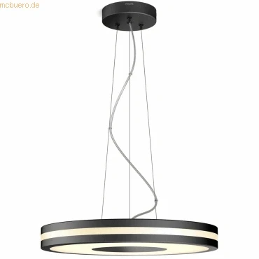 Abbildung von Signify Philips Hue White Amb. Being Pendelleuchte schwarz 3000lm DS*