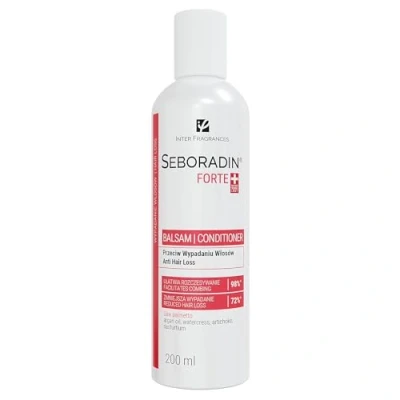 Abbildung von Seboradin Spülung Gegen Haarausfall Haar Conditioner Haarverlust Haarverdünnung Haarwachstum Für Frauen Männer Vitamine Natürliche Extrakte Kopfhaut Pflege Haarpflege 200 ml Forte