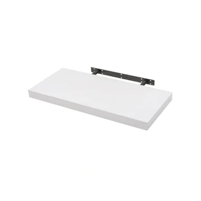 Abbildung von WOLTU Wandboard Wandregal CD DVD Regal Bücherregal Schweberegal Holz Board 70x22.9x3.8cm weiß für Büro, Wohnzimmer, Schlafzimmer, Küche RG9369ws