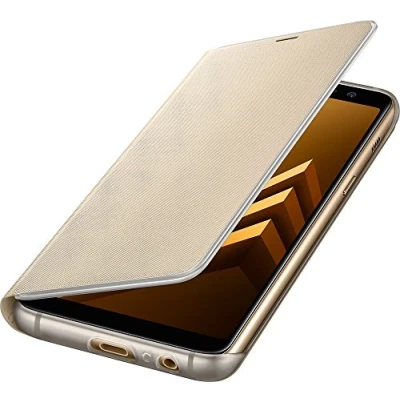 Abbildung von Samsung EF FA530PFEGWW Neon Flip Cover für Galaxy A8 Gold