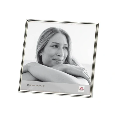 Abbildung von Walther Bilderrahmen WD220S Chloe Portraitrahmen 20x20cm silber