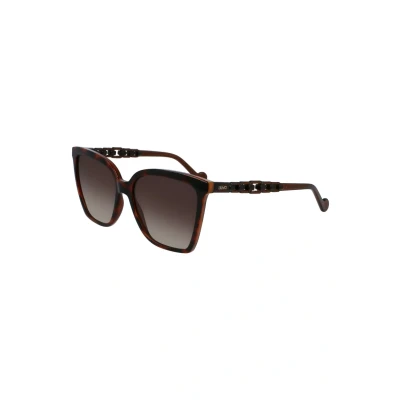 Abbildung von LIU JO Sonnenbrille, Damen, Größe: 57, Tortoise