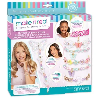 Abbildung von Make it Real Schmuckset Schmetterling