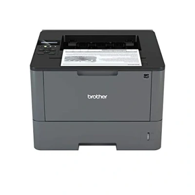 Abbildung von Brother HL L5100DN Mono Laserdrucker (A4, 40 Seiten/min, 1200 x dpi, LAN, Duplex) schwarz (Zertifiziert und Generalüberholt)