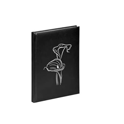 Abbildung von Pagna Kondolenzbuch 19x26cm Calla 192 Seiten schwarz