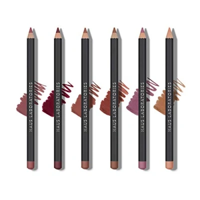Abbildung von HAUS LABORATORIES By Lady Gaga: RIP LIP LINER Halbmatter, wasserfester Lipliner Stift, Spar Set, präzise und langanhaltend mit oder Lippenstift Finish, vegan tierversuchsfrei