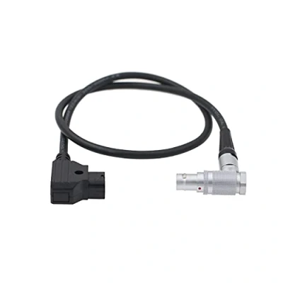 Abbildung von HangTon D tap Stromkabel für Canon C300 Mark II, C200 C200B Kamera Flexibles 4 pin 16.8V