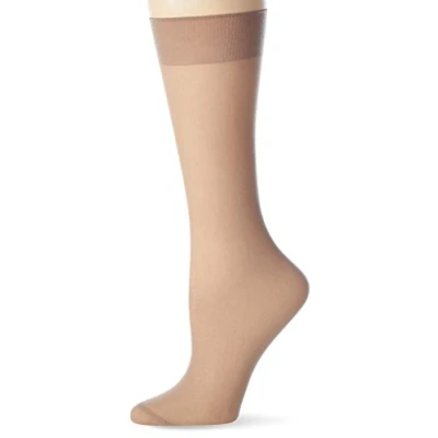 Abbildung von Nur Die Damen Matt Fein Kniestrümpfe 611625, 30 DEN, Gr. One size, Braun (perle 39)