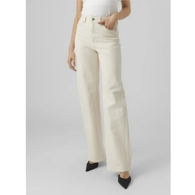 Abbildung von Vero Moda Flared Jeans, Damen, Größe: 30x30, Ecru
