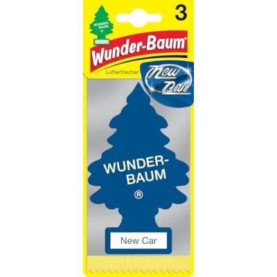 Abbildung von Wunder Baum Hänge Weihnachtsbaum New Car 3er Duftbäumchen Wunderbaum 3 Set Lufterfrischer Neuwagen