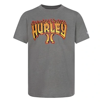 Abbildung von Hurley Jungen Hrlb Heater Tee T Shirt, Army Heather, 10 Jahre EU