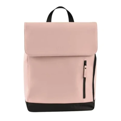 Abbildung von Béaba, Wickeltasche, Rucksack, Wasserdicht, 11 Taschen, Wickelauflage, Recyceltes Rubber Material, Gepolsterte Henkel und Rücken, Isothermische Tasche, PC17 Zoll, 19L, Oslo Altrosa