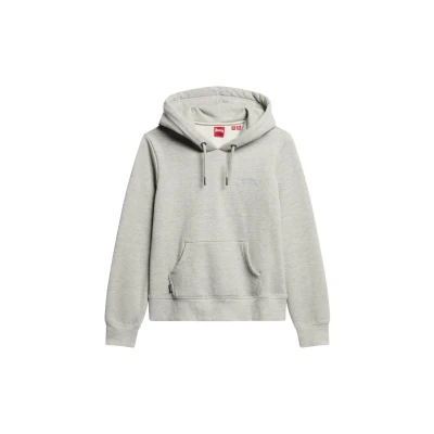 Abbildung von Superdry Essential LOGO Sweatshirt, Damen, Größe: 36, Varsity grey grindle