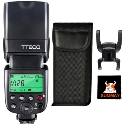 Abbildung von GODOX TT600 Kamera Blitz Speedlite GN60 Flash Kompatibel mit Canon Nikon Fujifilm Pentax Olympus Panasonic Kameras (TT600)