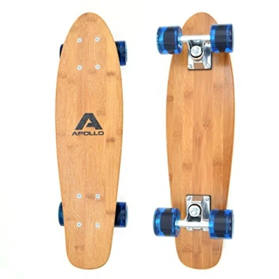 Abbildung von Fancy Skateboard. Vintage Mini Cruiser 22.5 inch