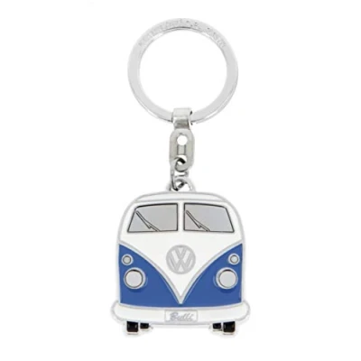 Abbildung von VW Collection by Brisa Volkswagen T1 Bulli BUS IN Geschenkdose Schlüsselanhänger, Größe: One Size, Blau