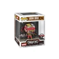 Abbildung von Funko POP! Deluxe: Marvel Iron Man (GraffitiDECO), Comics Vinyl Sammelfigur Geschenkidee Offizielle Handelswaren Spielzeug Für Kinder Und Erwachsene Comic Books Fans