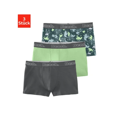 Abbildung von Bench. Boxer (Packung, 3 St), uni und gemustert in einer Packung
