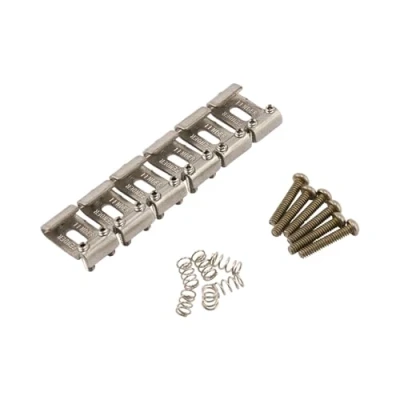 Abbildung von Fender Road Worn Strat Bridge Saddles Kit/Saitenreiter