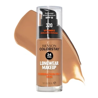 Abbildung von 2 x REVLON ColorStay makeup combination/oily skin 30ml 320 True Beige