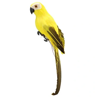 Abbildung von Broadroot Kreative Schaum Feder künstlicher Papagei Nachahmung Vogel Modell Verzierung Garten Hochzeit Deko (05)
