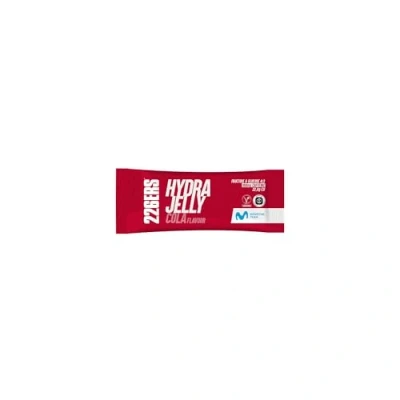 Abbildung von 226ERS Hydrajelly, Gelatine Textur Energiegel, 40 g, basierend auf Glukose und Fruktose, sofortige Energie, Muskelregeneration, Natriumbeitrag, bessere Assimilation Verdauung, Cola Geschmack