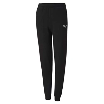 Abbildung von Puma Fussball Teamsport Jogginghose für Kinder, Größe: 128, Schwarz