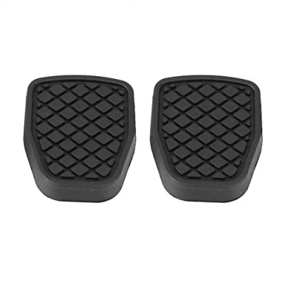 Abbildung von Keenso Auto Pedalgummi, 1 Paar Kupplungspedal Gummiauflage Bremspedal Gummipad für Forester Impreza Outback WRX