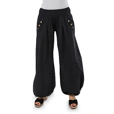 Abbildung von malito more than fashion Haremshose 23245H Pumphose Sommerhose locker und luftig Einheitsgröße