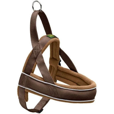Abbildung von Hunter Geschirr Norweger Racing Nylon Braun&amp;Cognac Hundegeschirr 8...