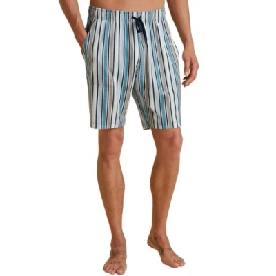 Abbildung von Calida Bermudas Nachtwäsche Hose, Herren, Größe: Small, Cascade blue