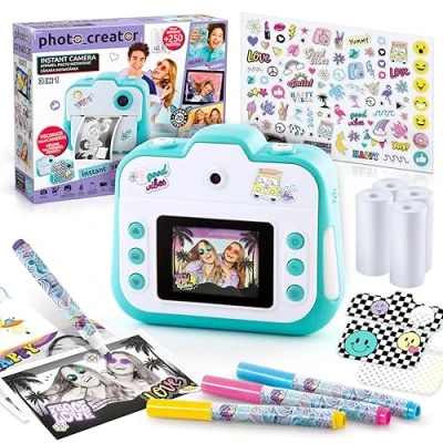 Abbildung von Canal Toys Creator 011 Toys, Sofortbildkamera, mit 4 Rollen Papier und Filzstiften Kanal CLK