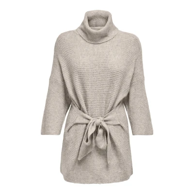 Abbildung von ONLY Onlmarli LIFE LONG Strickpullover, Damen, Größe: Small, Pumice stone