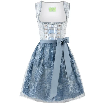 Abbildung von Stockerpoint Nanita Dirndl, Damen, Größe: 30, Rauchblau