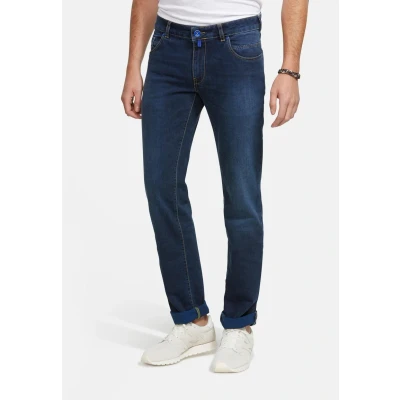Abbildung von MEYER 5 Pocket Jeans &quot;M5 Slim&quot;, mit Rundbundverarbeitung