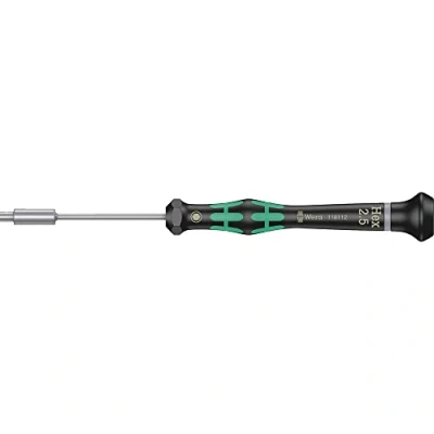 Abbildung von Wera 2069 Micro, Schwarz, Grün, 1 Stück(e), 2.5 mm, 9,7 cm, 1,3 6 cm