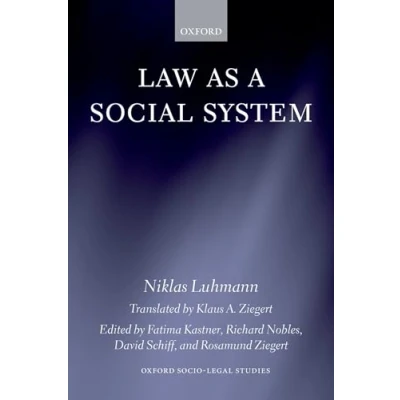 Abbildung von Law as a Social System (Oxford Socio Legal Studies)
