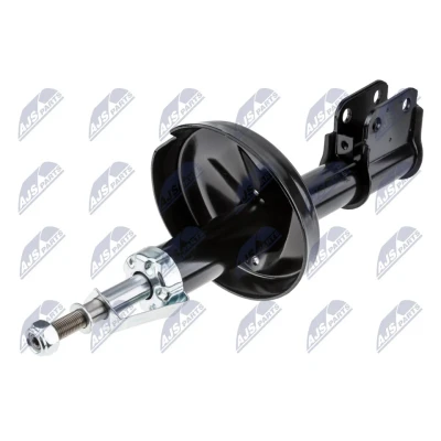 Abbildung von NTY A RE 016 Stoßdämpfer Vorderachse Gasdruck Federbein oben Stift RENAULT: Kangoo I (KC) 1.4, D 55 1.9, 1.9 dTi, 1.6 16V, 16V bivalent