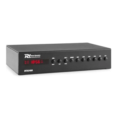 Abbildung von Power Dynamics WT240A Stereo Verstärker mit Bluetooth, WiFi und mehr 80W