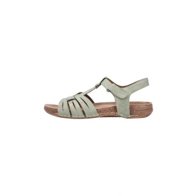 Abbildung von Rieker Damen 61461 Riemchensandalen, Grün, 42 EU