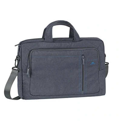 Abbildung von Rivacase Notebooktasche &quot;Alpendorf&quot; 15.6&quot;, 7530 Grau Canvas