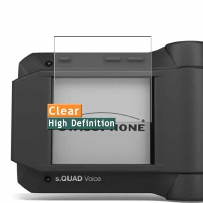 Abbildung von Vaxson 3 Stück Schutzfolie kompatibel mit Swissphone Pager s.QUAD Voice Display folie folien Displayschutzfolie （ nicht Panzer Schutz Glas SchutzGlas PanzerGlas ） Update