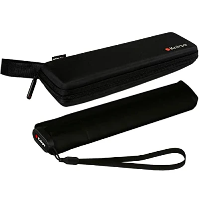 Abbildung von Knirps® Taschenregenschirm US.050 Ultra Light Slim Manual im stabilen Etui, extrem leicht und super kompakt