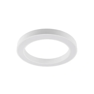 Abbildung von Arcchio LED Deckenleuchte Sharelyn, dimmbar, Leuchtmittel fest verbaut, Farbwechsel warmweiß / tageslicht, Modern, Aluminium, Kunststoff, weiß, 1 flammig, inkl.