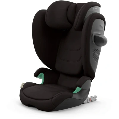 Abbildung von CYBEX Gold Kinder Autositz Solution G2 Comfort, Ab ca. 3 bis 12 Jahre (100 150 cm), Max. 50 kg, Für Autos mit und ohne ISOFIX, Magic Black (Schwarz)
