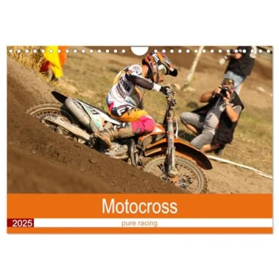 Abbildung von Motocross 2025 (Wandkalender DIN A4 quer), CALVENDO Monatskalender