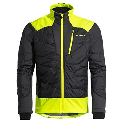 Abbildung von Vaude MENS Minaki Jacket Outdoorjacke, Herren, Größe: Large, Black/yellow
