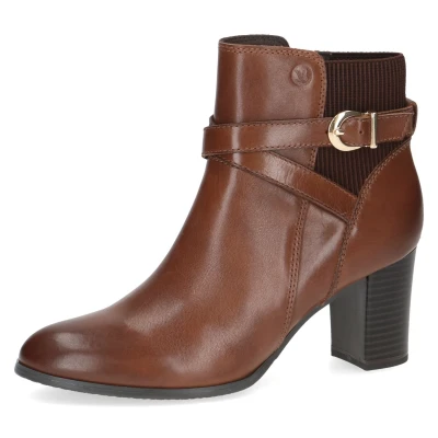 Abbildung von Caprice Stiefelette, Blockabsatz, Businessschuh, Ankleboots mit Zierschnalle