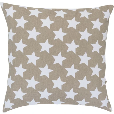 Abbildung von ELBERSDRUCKE Dekokissen &quot;Stars allover&quot;, Kissenhülle mit Polyesterfüllung trendigen Stern Motiven, 45x45 cm