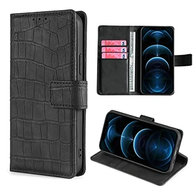 Abbildung von HUAYIJIE GKFGEY Flip Case für ZTE Blade V1000 Hülle Handy Ständer Cover Schwarz